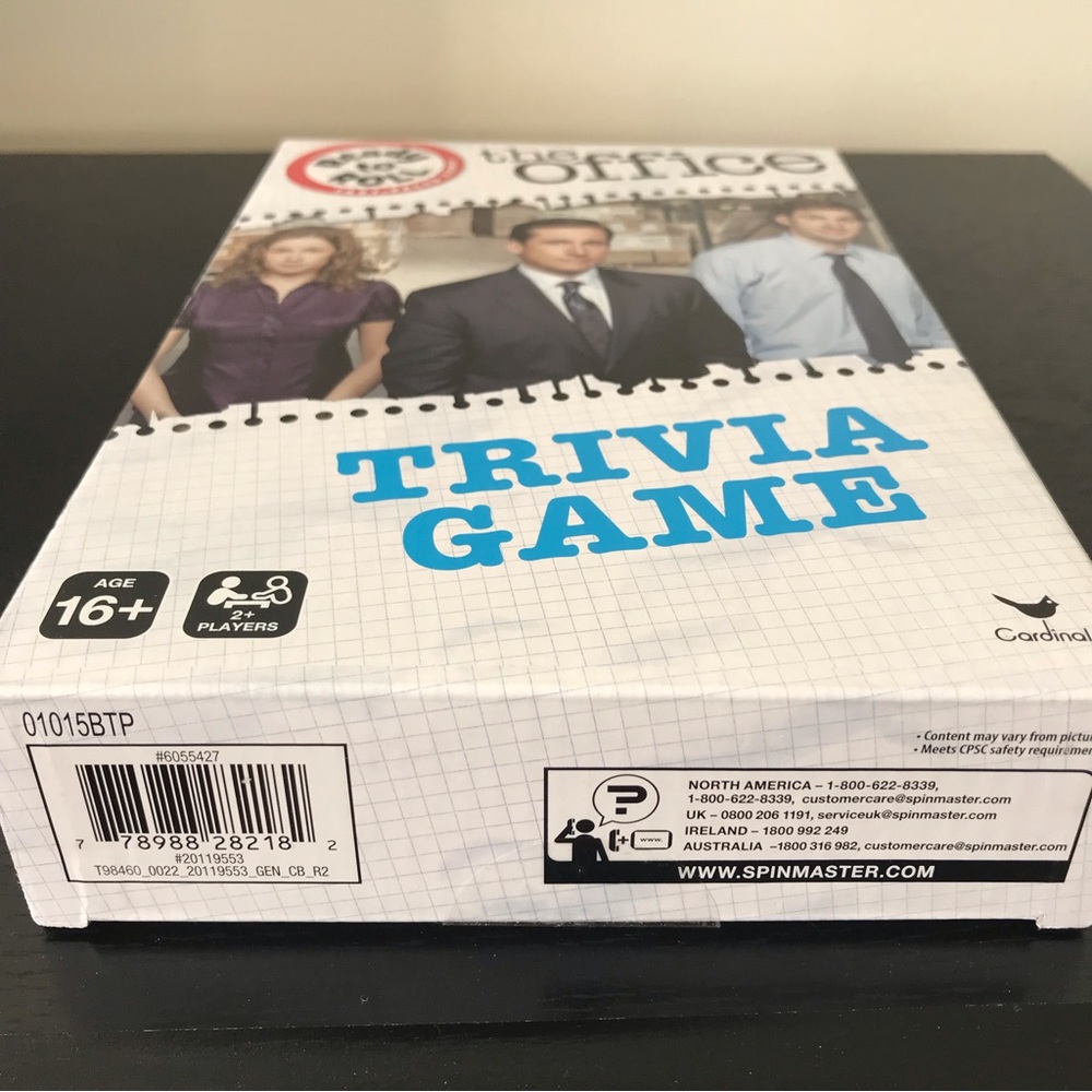 The Office trivia game NWT